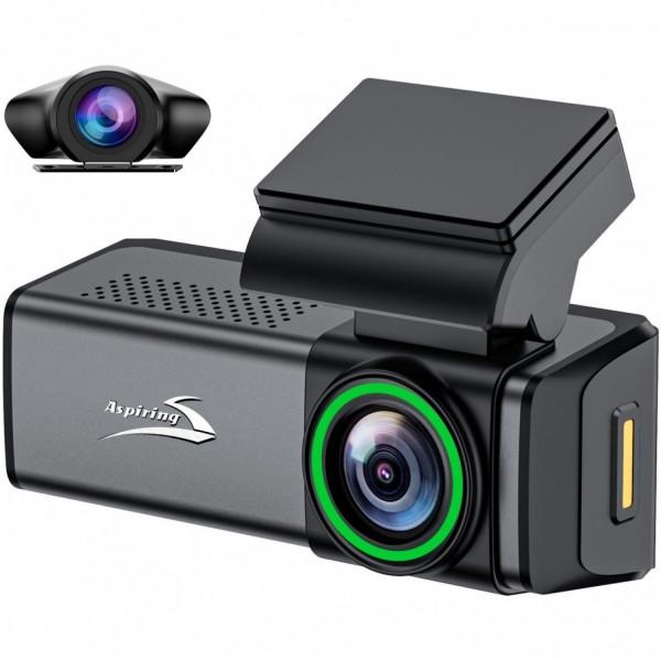 Відеореєстратор автомобільний Aspiring Alibi 10 QHD 1440p Dual WI-FI 3,2" 2560x1440 microSD Black (AL10QHD25DW) - фото 2 Відеореєстратор автомобільний Aspiring Alibi 10 QHD 1440p Dual WI-FI 3,2" 2560x1440 microSD Black (AL10QHD25DW) - фото 2