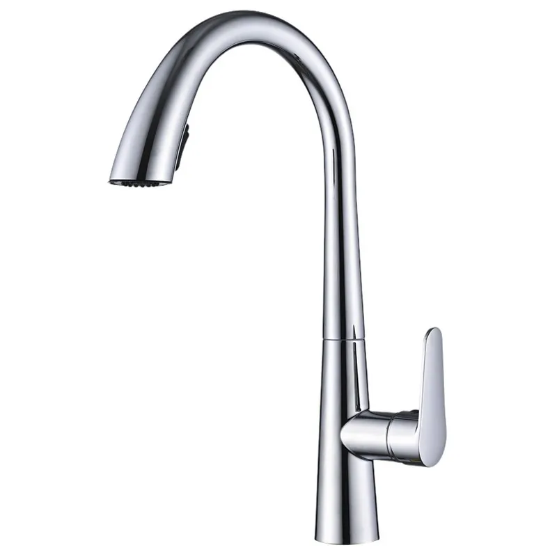 Змішувач для кухні з висувним виливом MIXXUS PREMIUM WARTA 014 (MI6956)