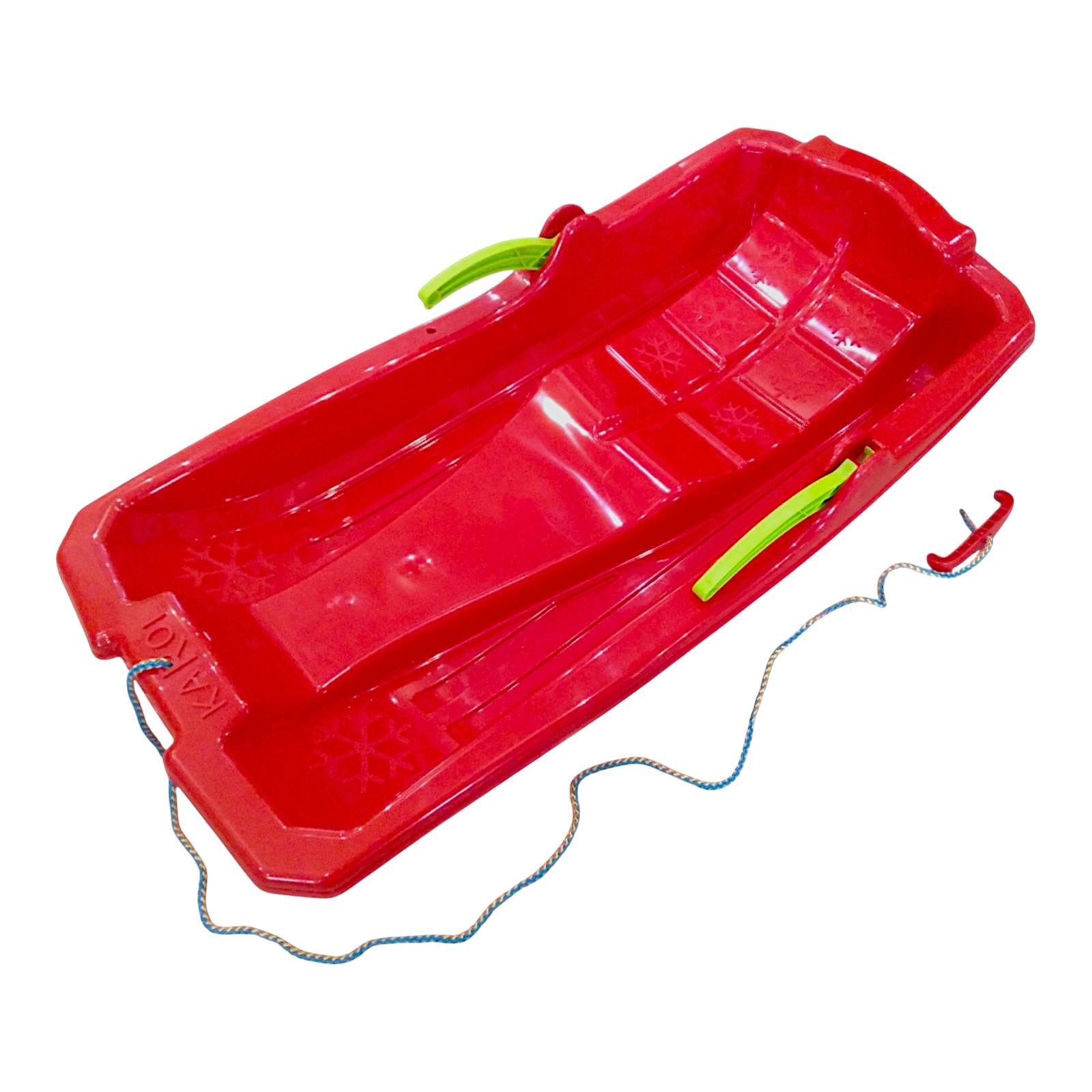 Санки детские с тормозами Marmat Karol Красный (11141)