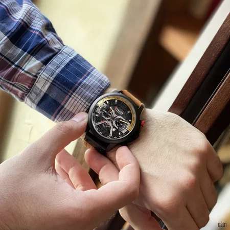 Наручний годинник Curren 8329 Black-Brown (2458) - фото 9 Наручний годинник Curren 8329 Black-Brown (2458) - фото 9