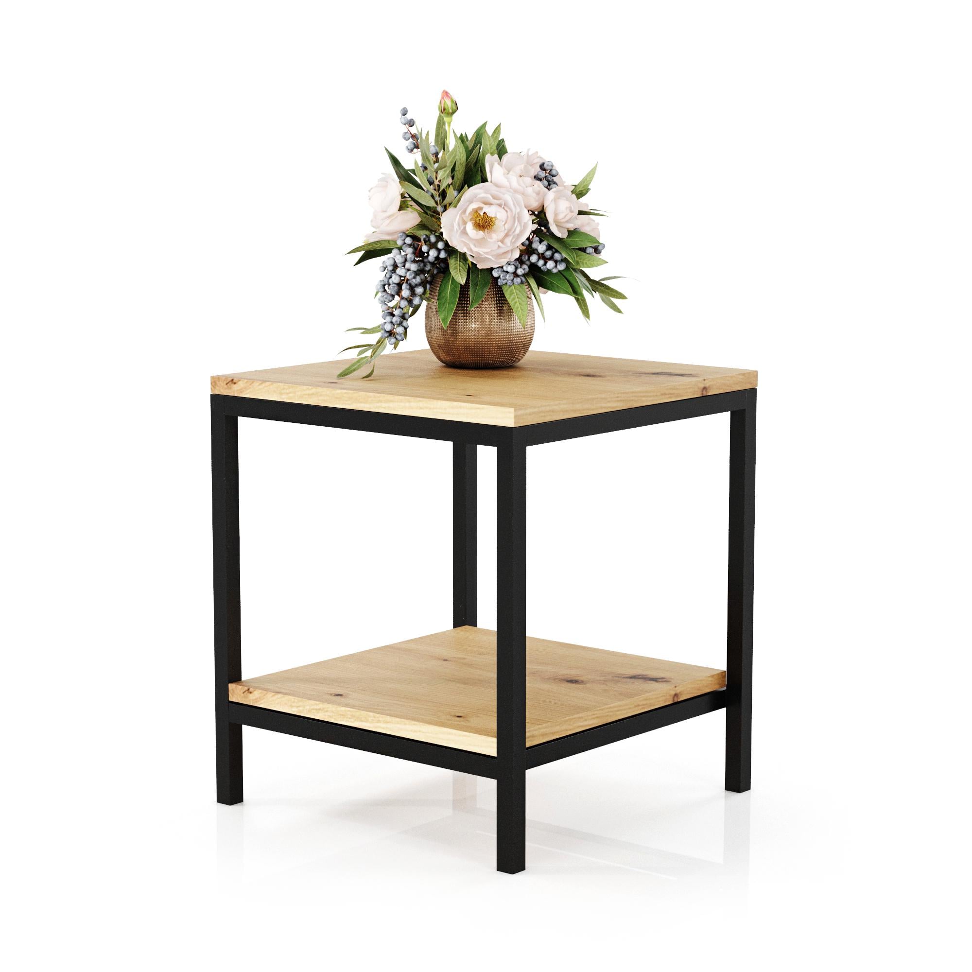 Журнальный стол Vian-Dizain Р-3 Дуб артизан/Черный