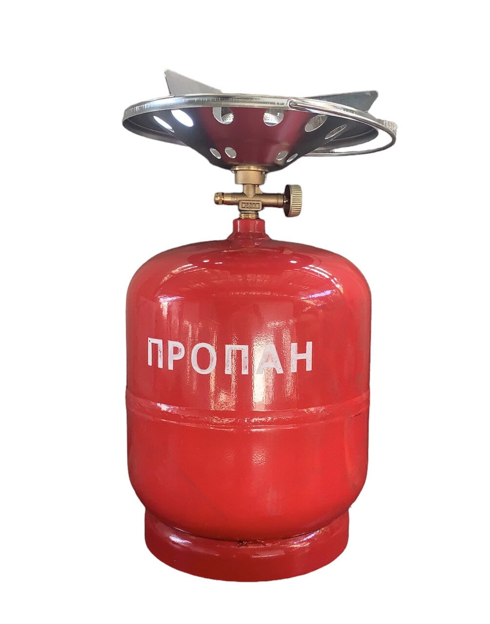 Газовий балон з пальником INTERTOOL GS-0012 на 12 л (GAS-1982606473)