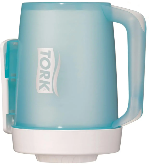 Диспенсер переносний Tork з центральною витяжкою Біло-блакитний