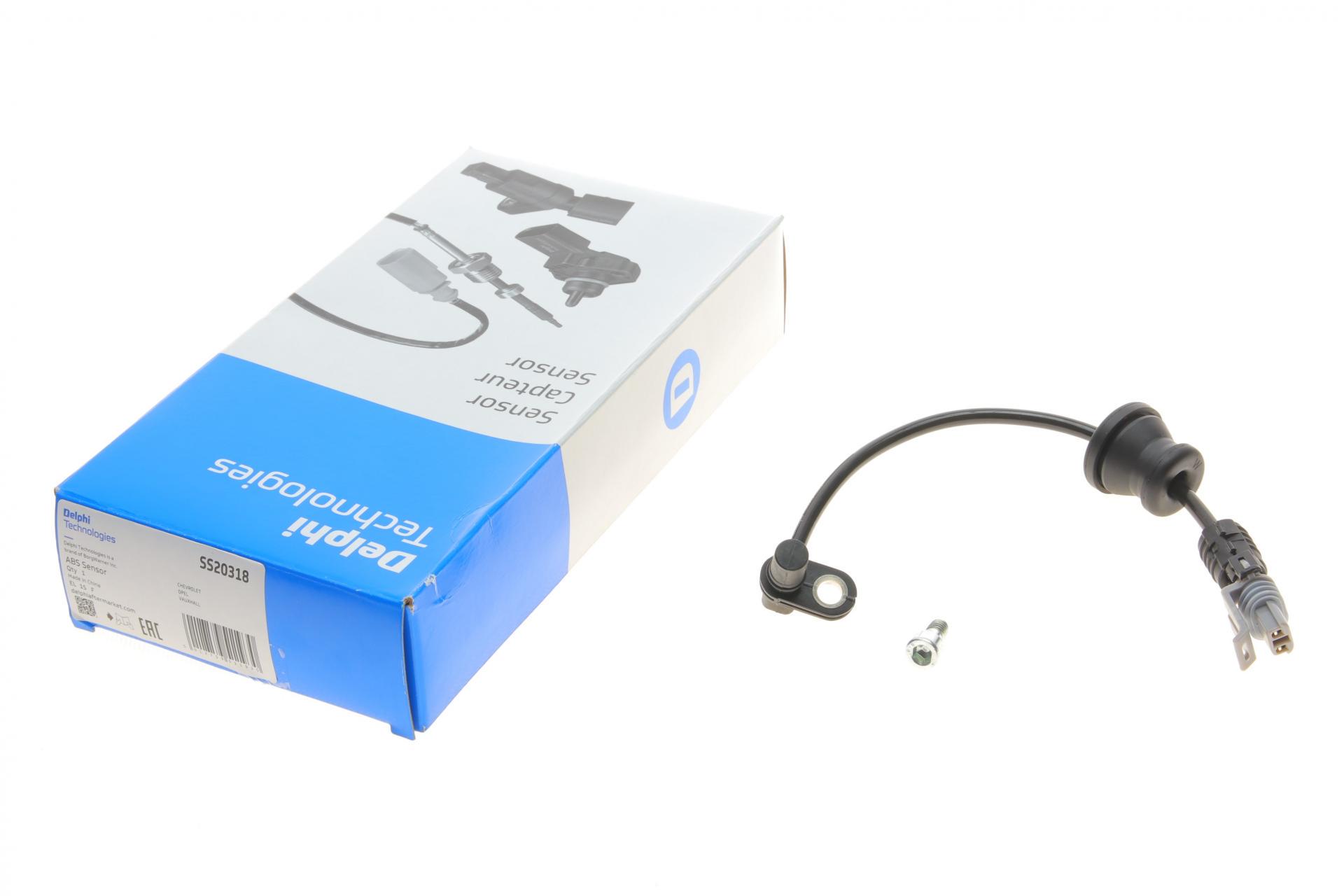 Датчик DELPHI ABS задній Chevrolet Captiva/Opel Antara A 2,0D-3.2 06 (SS20318)
