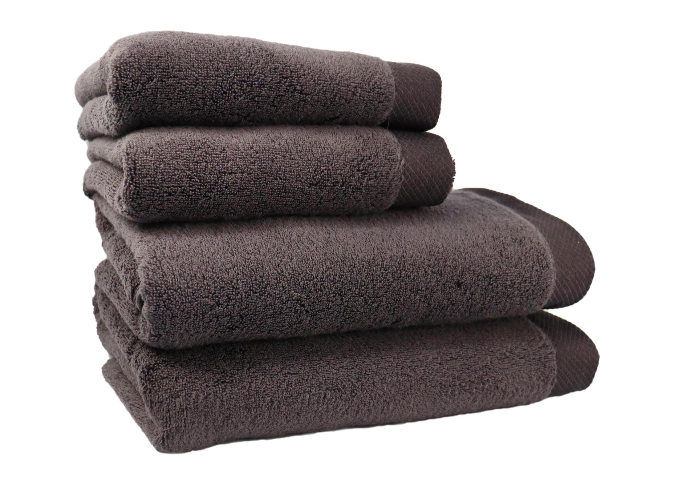 Рушник Lubow Microcotton 50х90 см 550 г/м2 Темно-сірий - фото 2 Рушник Lubow Microcotton 50х90 см 550 г/м2 Темно-сірий - фото 2