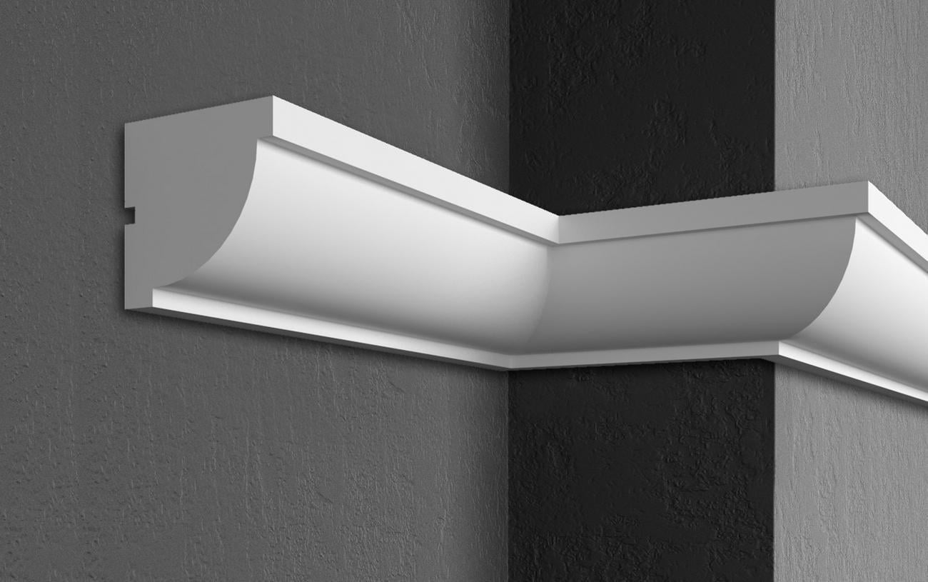 Карниз Prestige decor KC 110 без покрытия 120x120 мм 2000 мм (12370207)