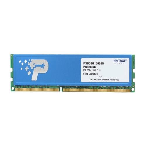 Оперативная память Patriot DDR3 Heatshield 8 Гб 1600 МГц PSD38G16002H (b542a68a)