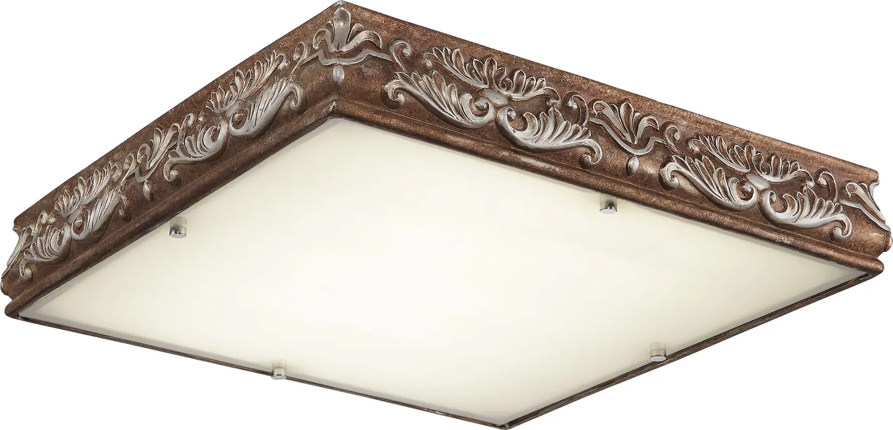 Потолочный светильник Altalusse INL-6132C-30 LED 30 Вт Silver/White (11168998)