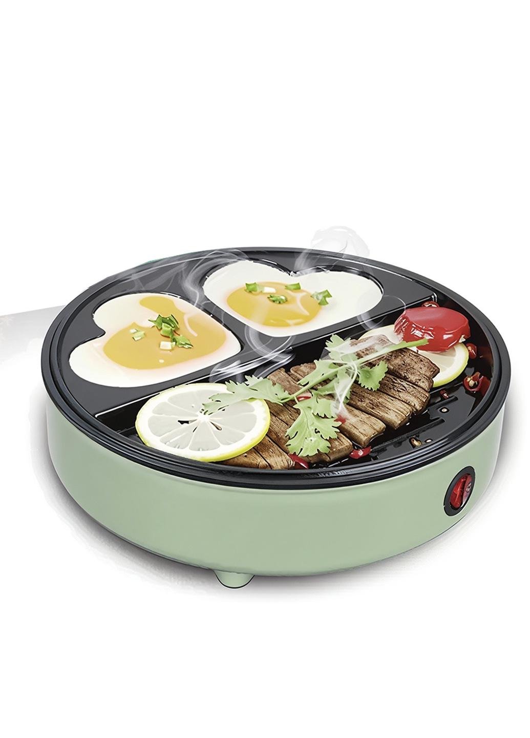 Сковорода міні Haeger HG-501 для смаження 20 см 750 Вт Салатовий (21411411)