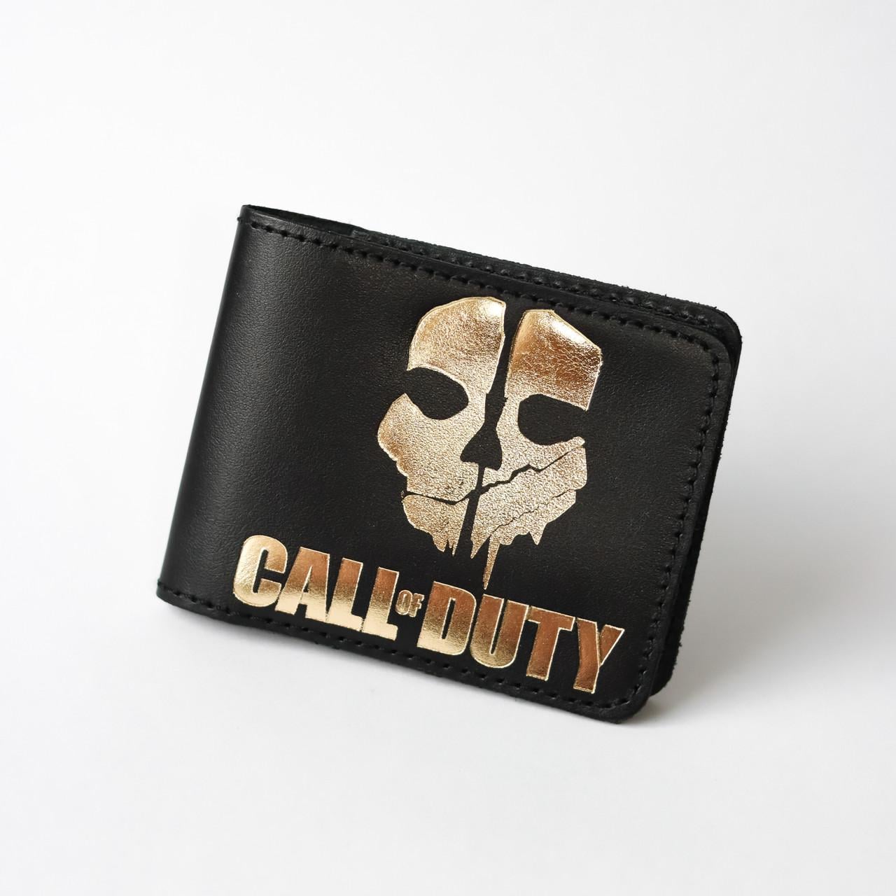 Обкладинка для посвідчення Call Of Duty Чорний/Золотий (2137022394)