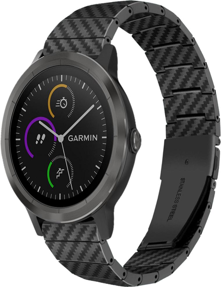 Ремешок Armrok для Garmin Vivoactive 3 Black (31636-2B)