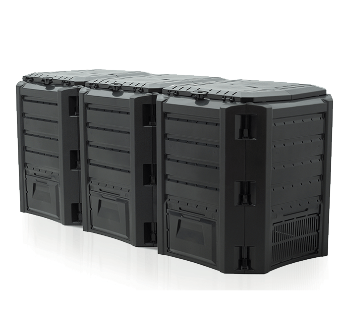 Компостер садовий трьохсекційний Prosperplast MODULE COMPOGREEN 1200 л (IKLM1200C)