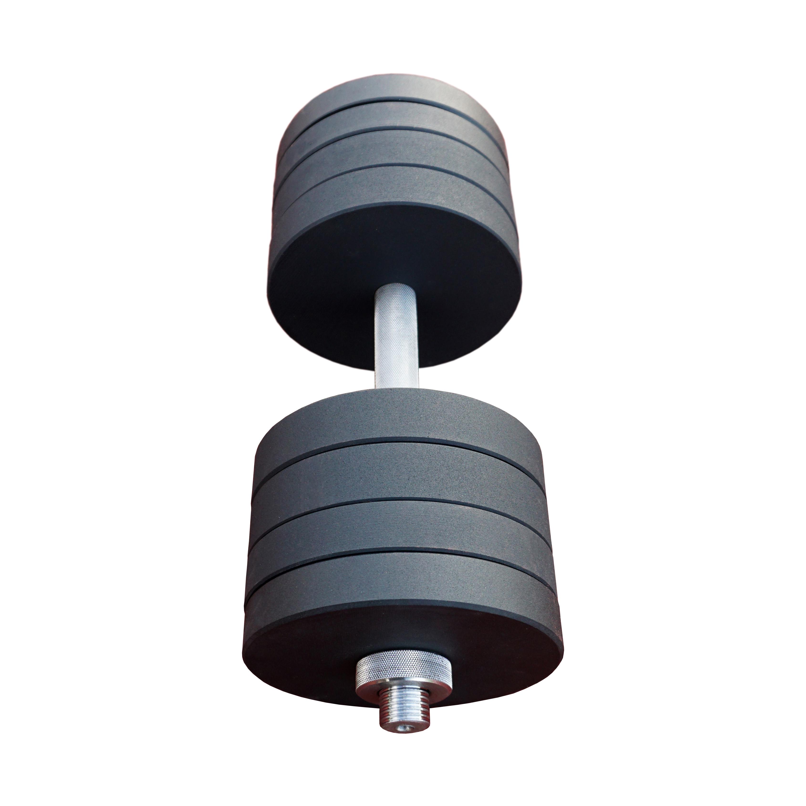 Гантель набірна ТокГанМал-0138 металева з покриттям 38 кг (14924626) - фото 1