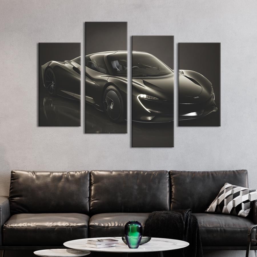 Картина на холсте Утонченный McLaren Speedtail 89x56 см (1360-42)