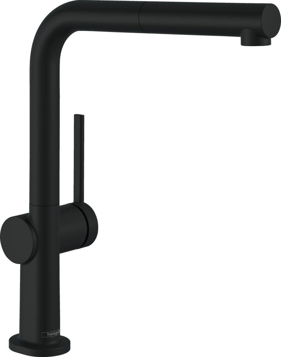 Смеситель кухонный Hansgrohe Talis M54 KM270 Черный матовый (24582686)