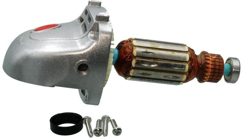 Якорь/корпус и шестерня VJ Parts для болгарки Skil 9004 2610395294 152х35 мм