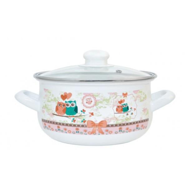 Каструля INFINITY SD-1378 Owls 18 см 2,4 л (80015)