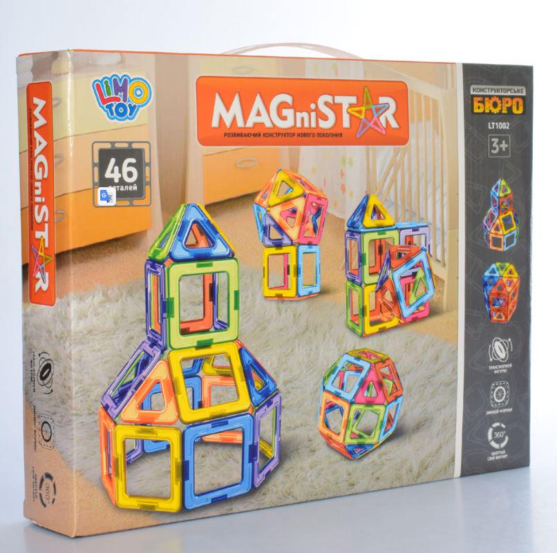 Магнитный конструктор 46 деталей (LT1002)