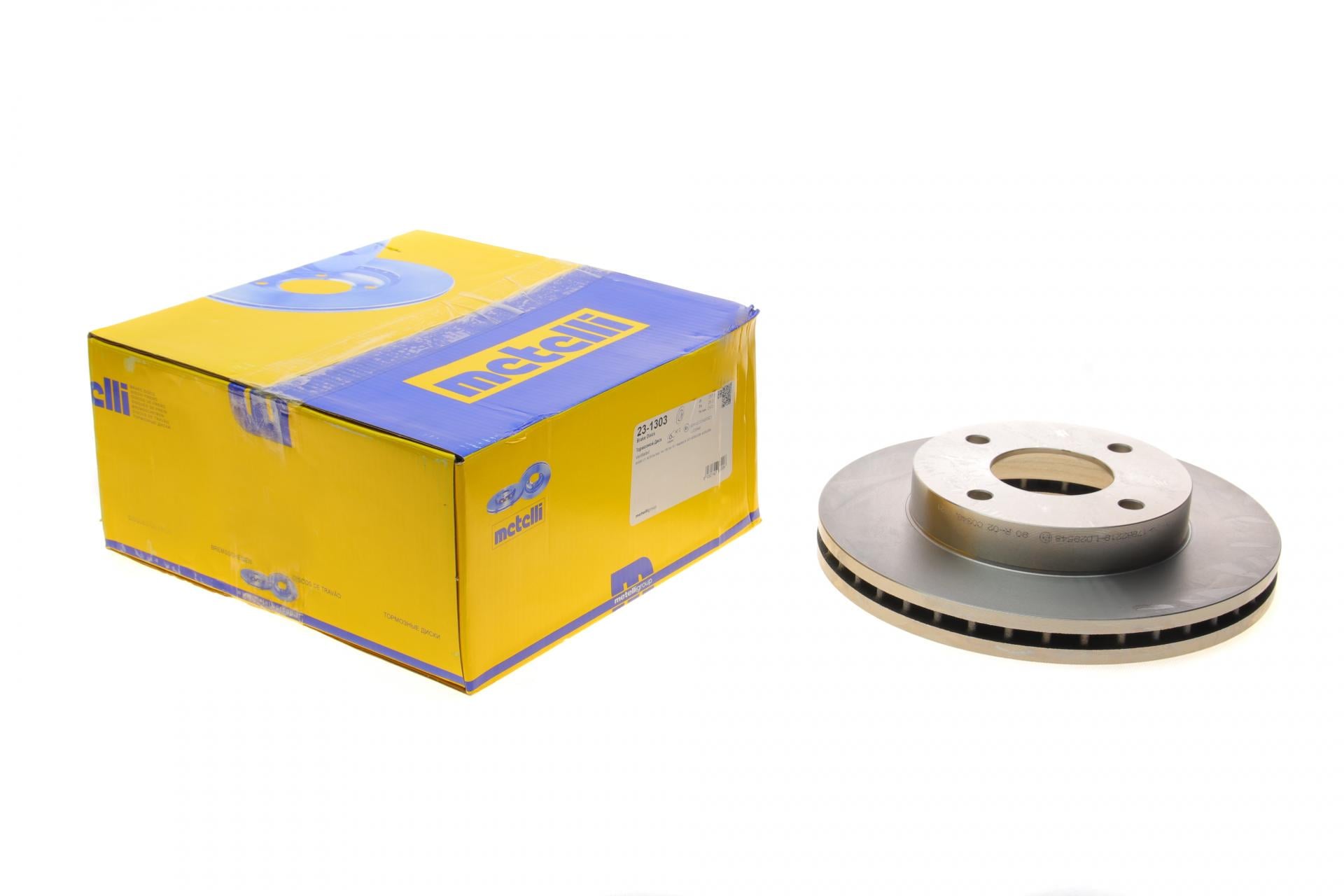 Диск тормозной передний METELLI для Nissan NV200 10-23-1303 METELLI 257x26 мм (23-1303)
