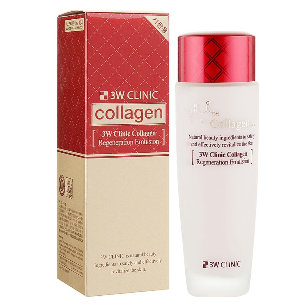 Эмульсия для лица регенерирующая 3W Clinic Collagen Regeneration Emulsion с коллагеном 150 мл (2005776594) Эмульсия для лица регенерирующая 3W Clinic Collagen Regeneration Emulsion с коллагеном 150 мл (2005776594)