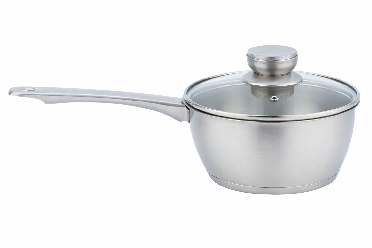 Ковш с крышкой Ardesto Gemini Lucca 1,6 л d 16 см Нержавеющая сталь (AR4316LS)