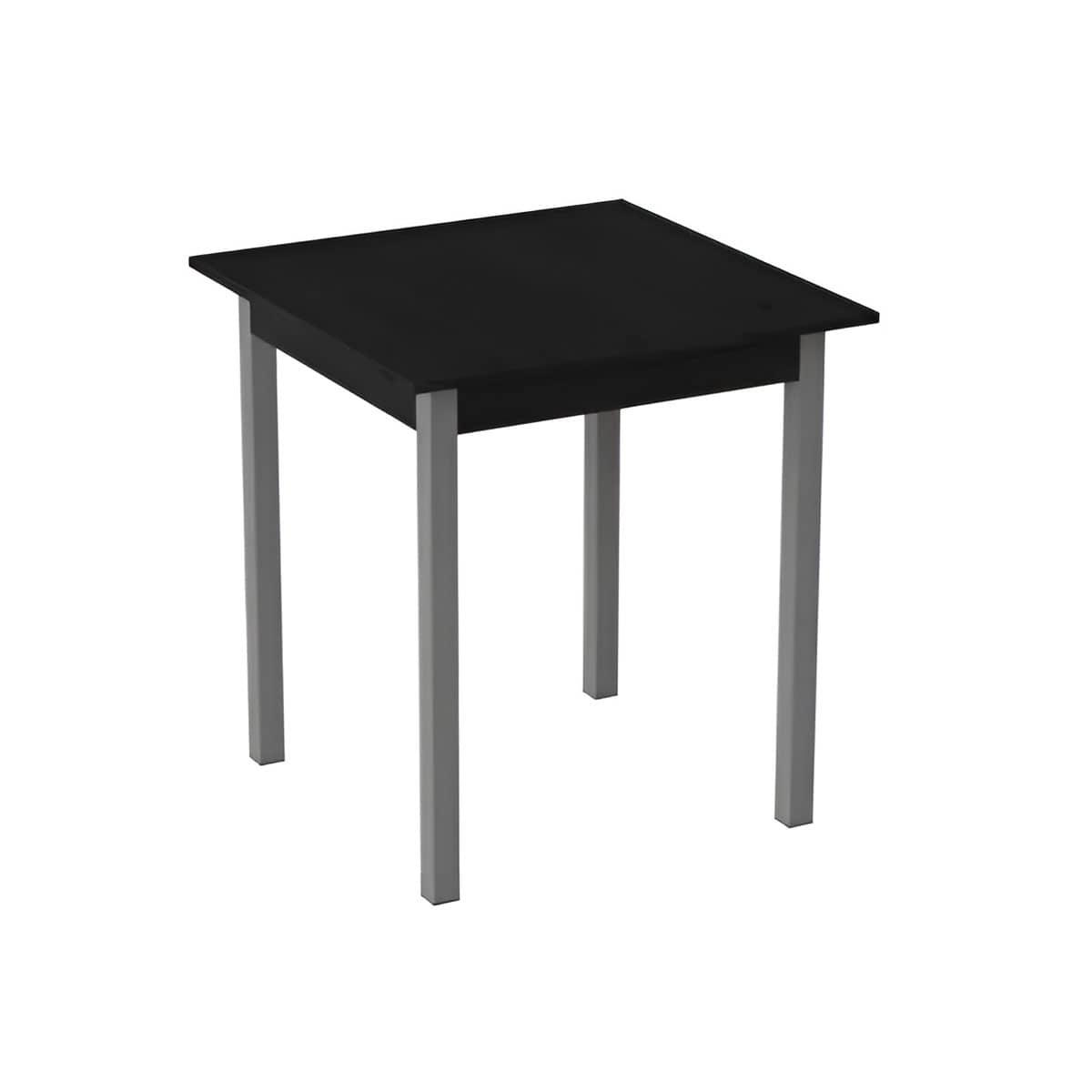 Обеденный стол Ferrum-decor Диего ДСП 16 мм 75x80x80 см Серый/Сосна Кембра (FRD-105714)