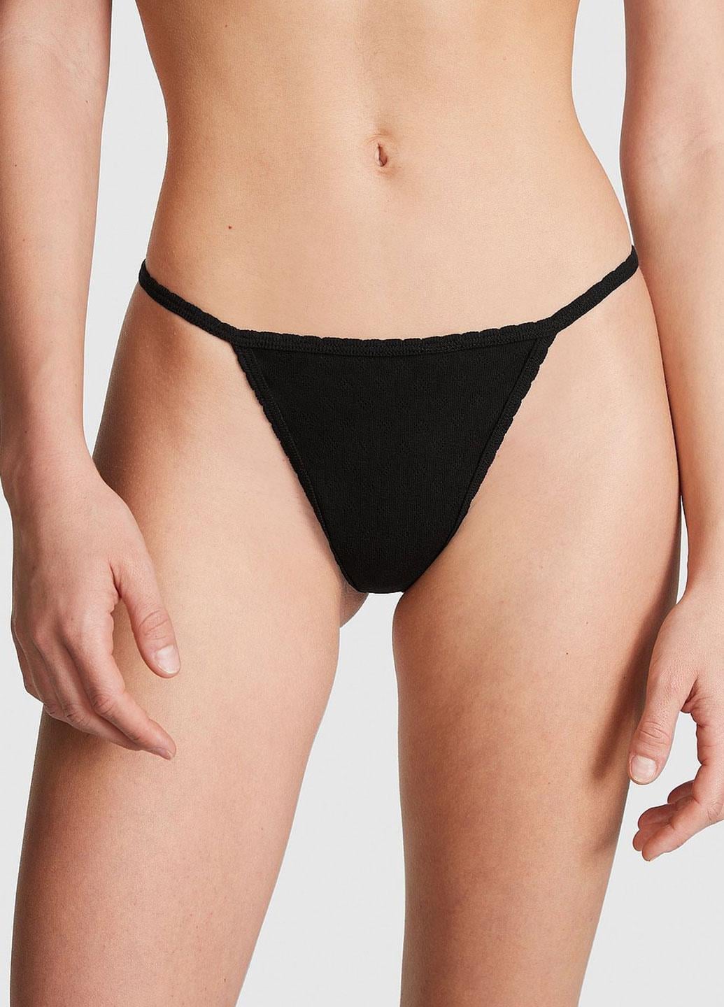 Трусики Victoria's Secret L Черный (000416176QB4L) Трусики Victoria's Secret L Черный (000416176QB4L)