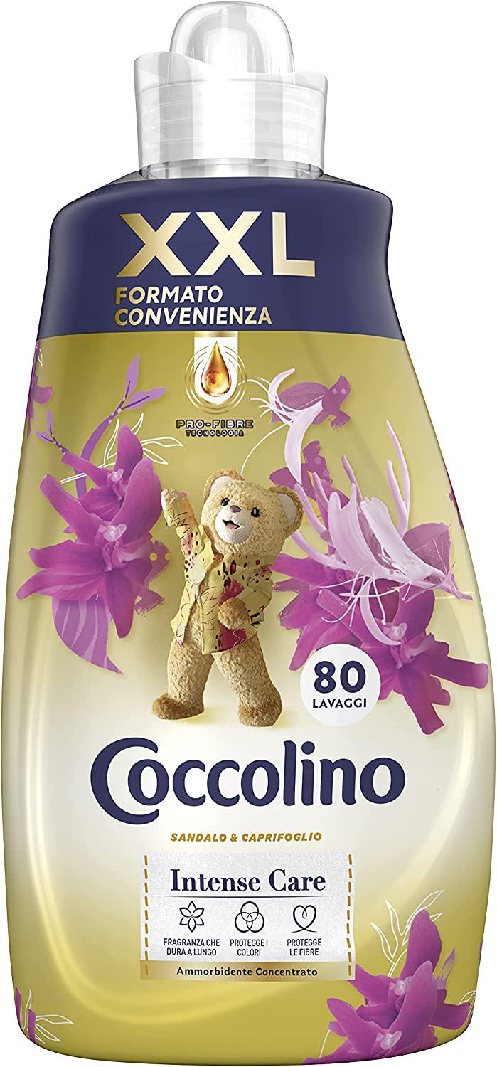 Кондиціонер-ополіскувач Coccolino Sandalo&Caprifoglio парфумований для прання білизни 80 прань