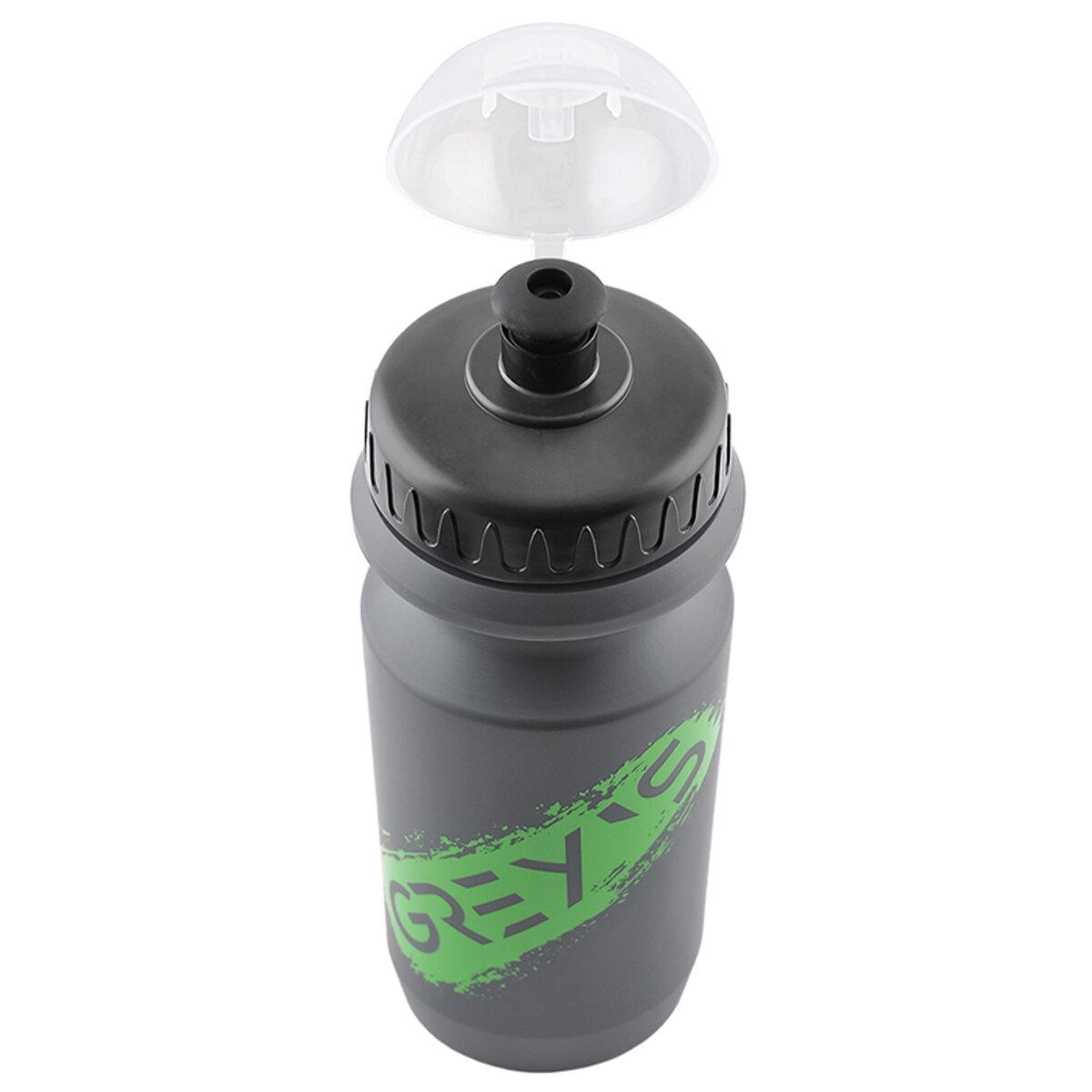 Велосипедна фляга Grey's із захисним ковпачком 600 мл Сірий (7598-4937a) - фото 2