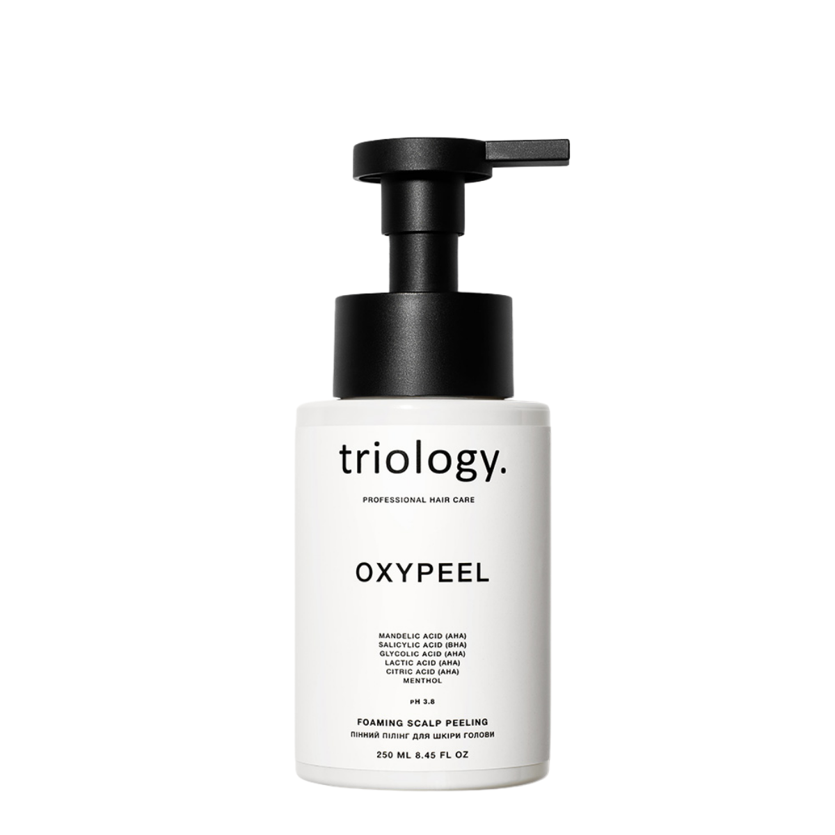 Пилинг для кожи головы пенный Triology Oxypeel 250 мл