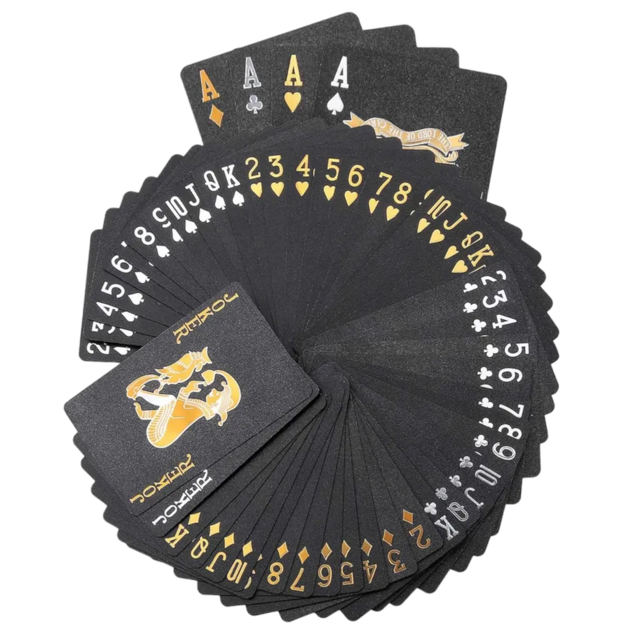 Карты игральные покерные Joker пластиковые 54 шт. Gold (25788648)