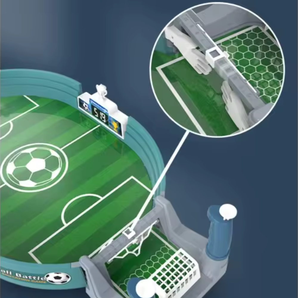 Гра настільна для дітей Футбол змагальна для хлопчиків від 3 років розмір поля 21х42 см - фото 4 Гра настільна для дітей Футбол змагальна для хлопчиків від 3 років розмір поля 21х42 см - фото 4