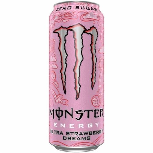 Энергичный напиток Monster Ultra Strawberry Dreams Zero Sugar 500 мл (30827244) Энергичный напиток Monster Ultra Strawberry Dreams Zero Sugar 500 мл (30827244)