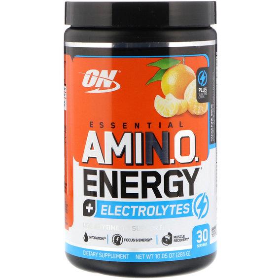 Аминокомплекс для спорта Optimum Nutrition Essential Amino Energy + Electrolytes 285 г 30 порций Tangerine
