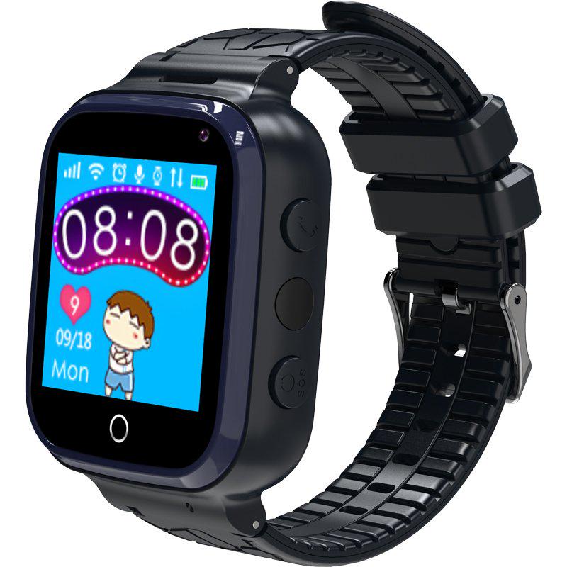 Смарт-годинник дитячий Gelius Ocean з GPS трекером Black (GP-PK007)