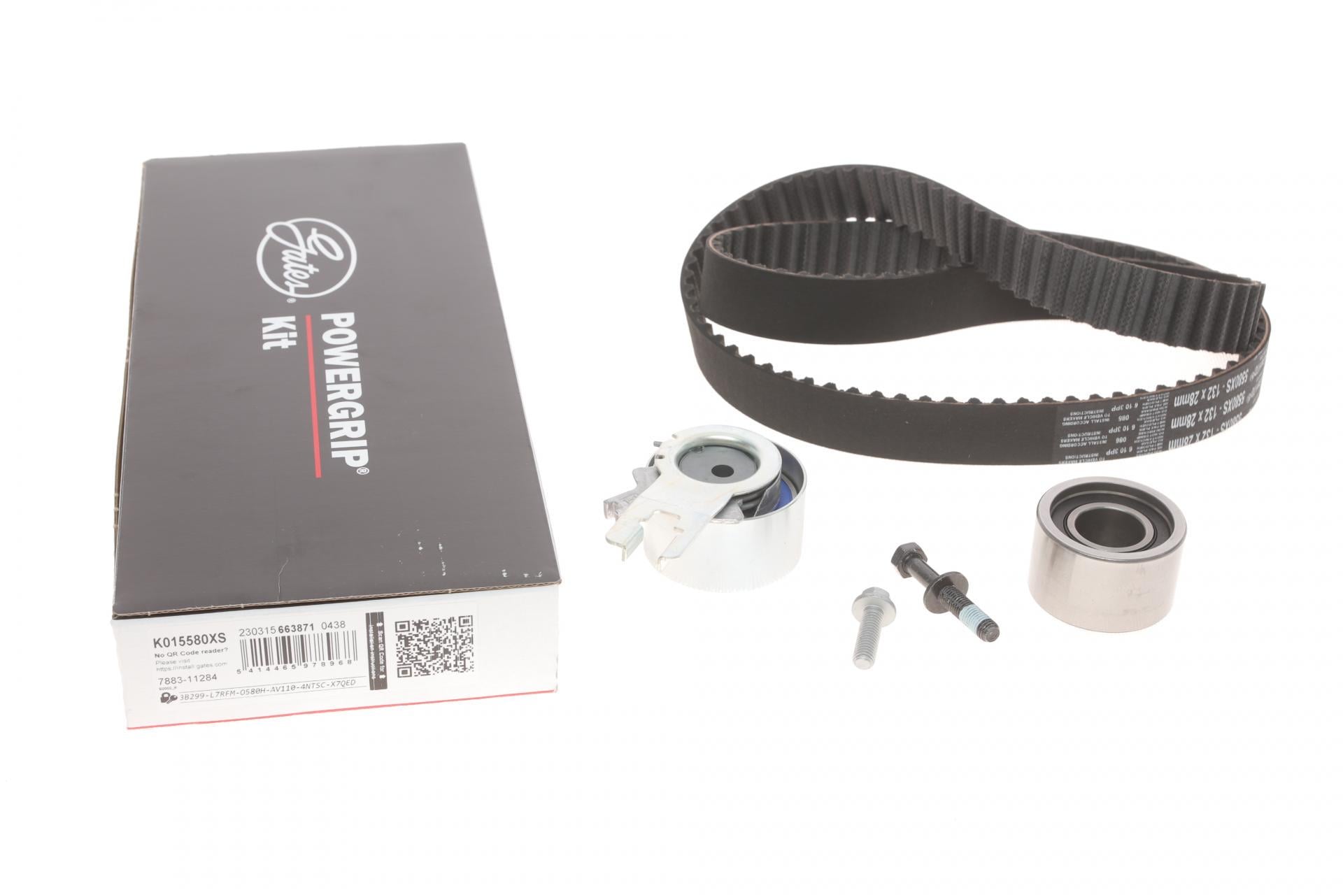 Комплект ГРМ GATES Volvo C70/S60/S80/V60/V70/XC70/XC90 2.0-2.4D 01-28x132z (K015580XS)