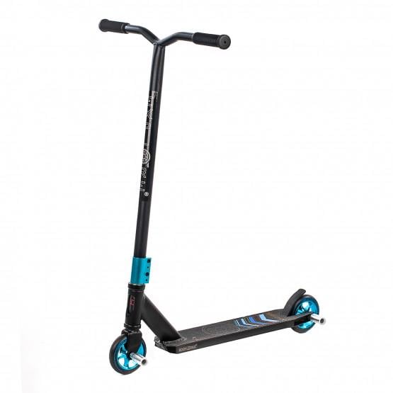 Самокат трюковый Explore Mystique SUPER HIC Черный/Голубой