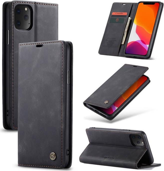 Чехол книжка с магнитом iPhone 11 Pro Max CaseMe Black (29264-2B) Чехол книжка с магнитом iPhone 11 Pro Max CaseMe Black (29264-2B)