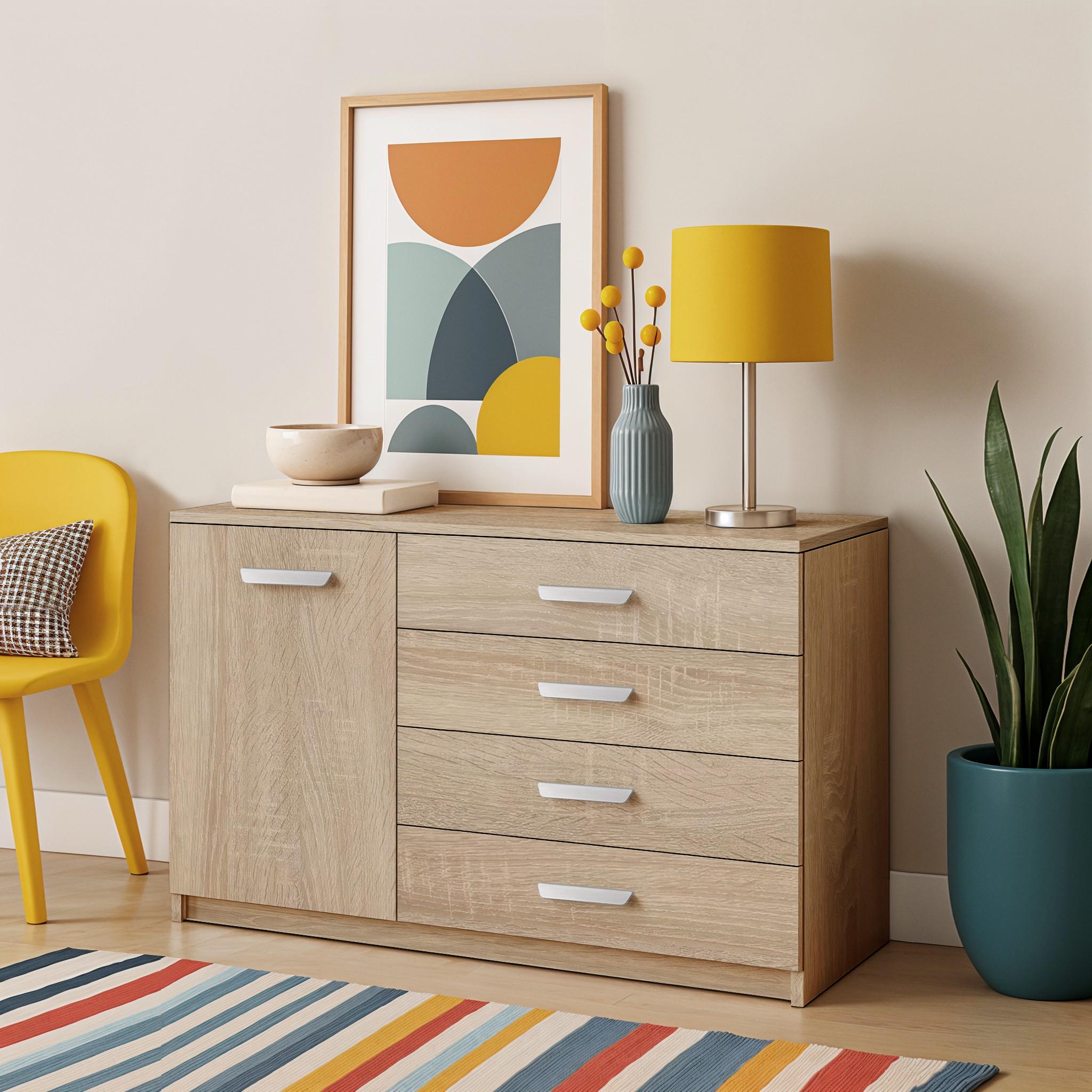 Комод Milan 1100х410х800 мм Дуб Сонома - фото 1