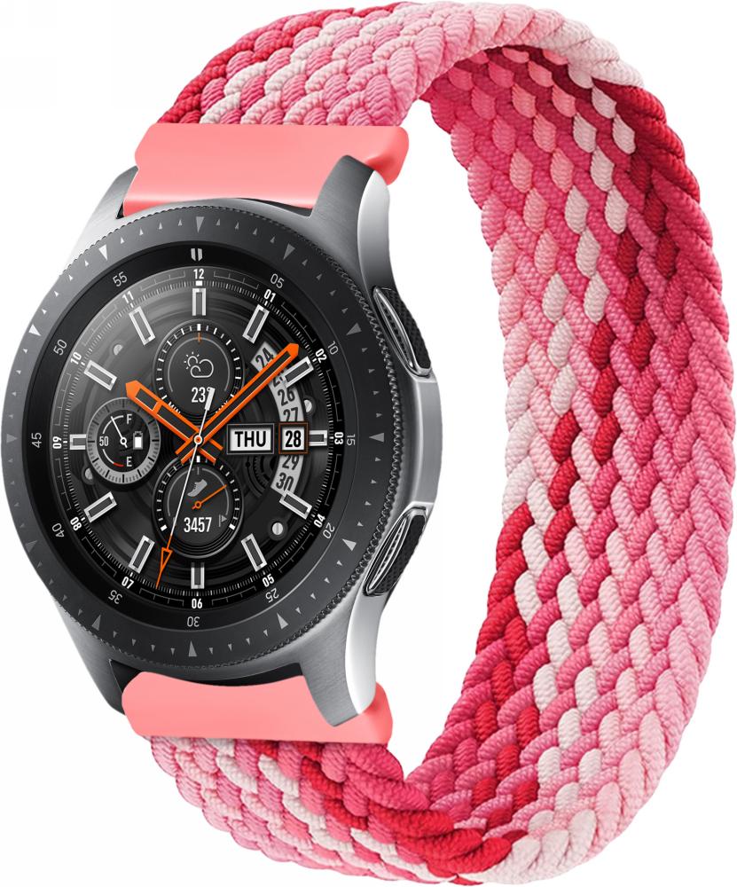 Ремешок Solo Loop Multi для Galaxy Watch 42 мм (135 мм) Pink/White (25169-52)