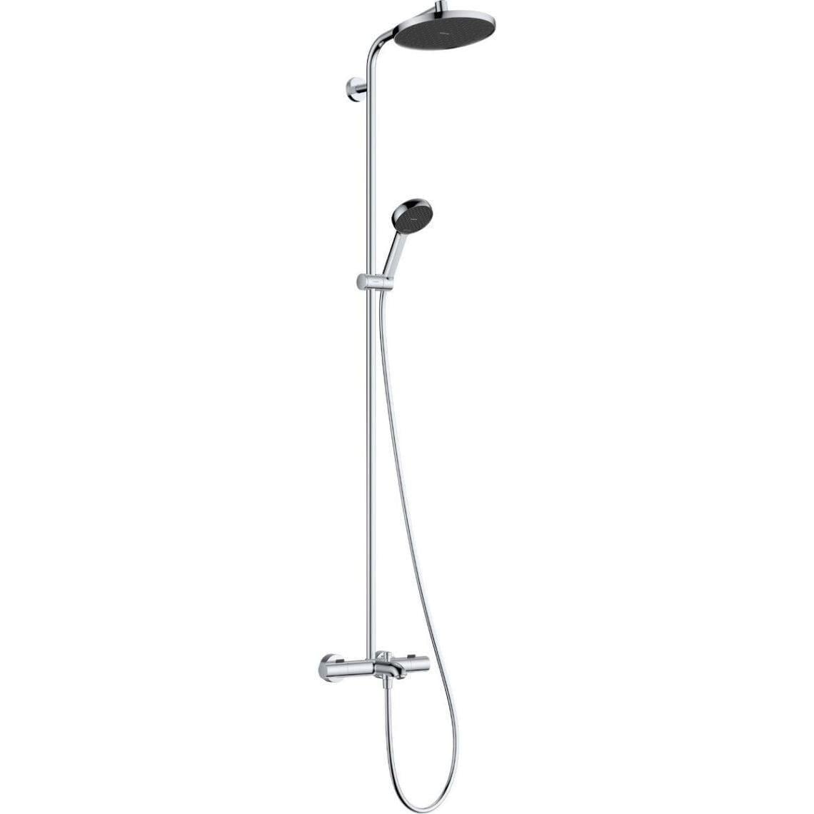 Душевая система Hansgrohe Activera S 240 1jet EcoSmart с термостатом металл Хром (37520775)