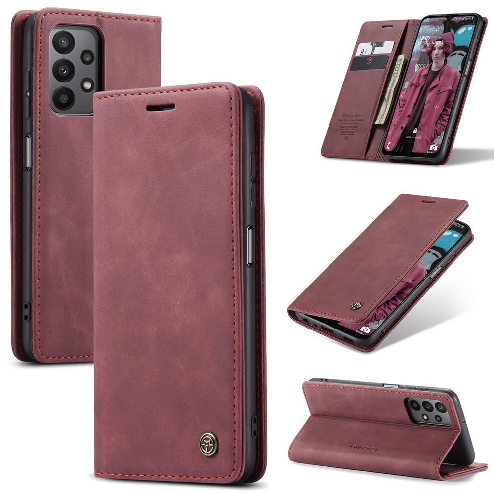 Чохол книжка з магнітом Samsung Galaxy A23 A235 CaseMe Wine (29269-42)