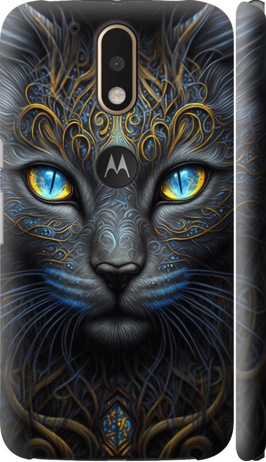 Чохол на Motorola MOTO G4 Кішка (5548m-511-42517)