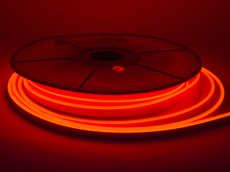 Неон світлодіодний AVT 64-R 6x12 мм 120 LED 2835 24V 9 Вт/м IP65 бухта 25 м Червоний (8761) - фото 2 Неон світлодіодний AVT 64-R 6x12 мм 120 LED 2835 24V 9 Вт/м IP65 бухта 25 м Червоний (8761) - фото 2