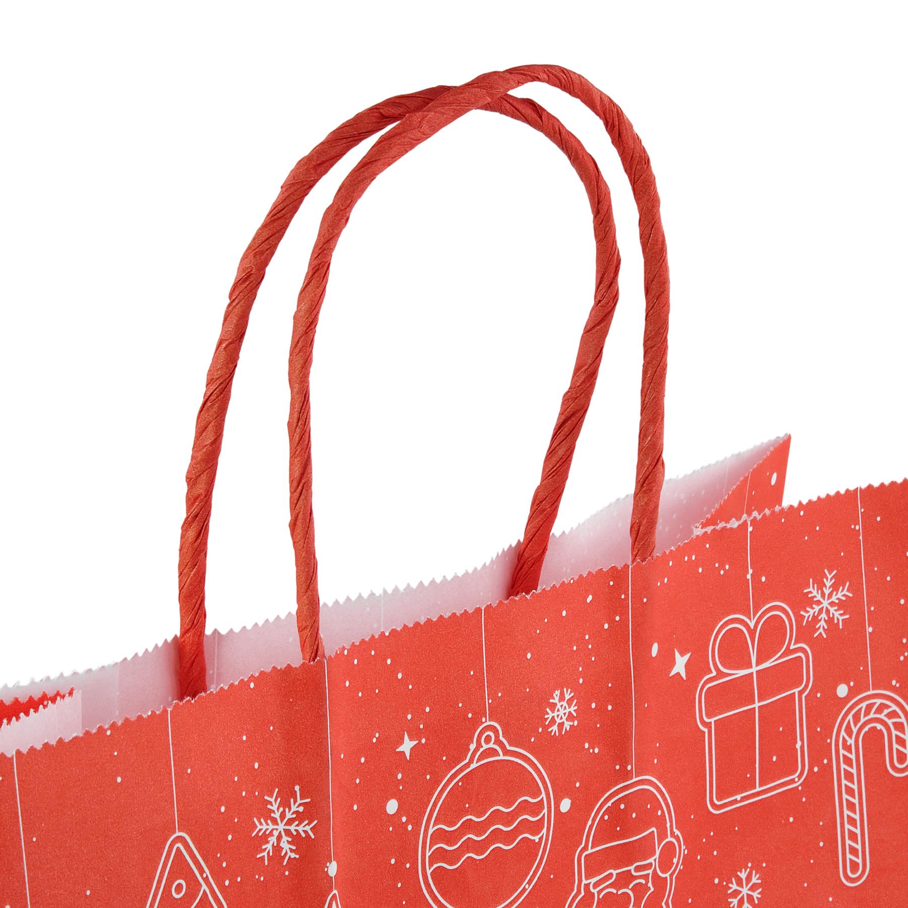 Подарунковий пакет "З Новим роком" краф 315х240х110 мм Червоний (3152404) - фото 2 Подарунковий пакет "З Новим роком" краф 315х240х110 мм Червоний (3152404) - фото 2