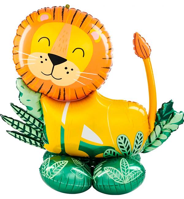 Повітряна куля стояча Лев 88х82 см (12404949)