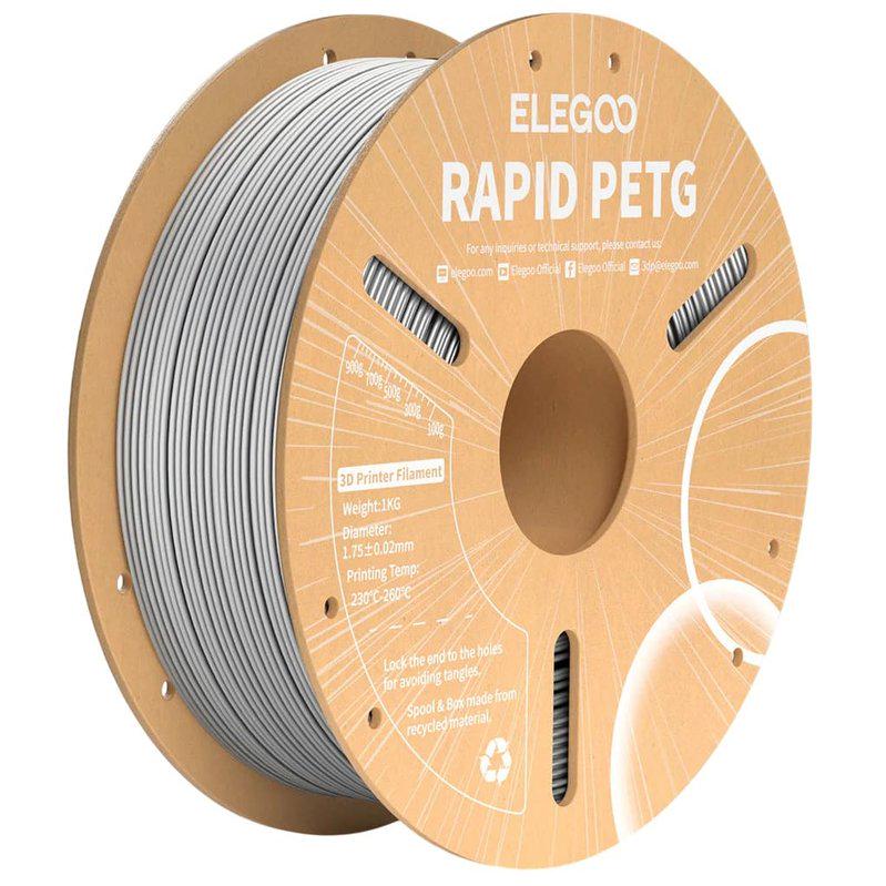 Філамент ELEGOO Rapid Petg 1 кг Сірий