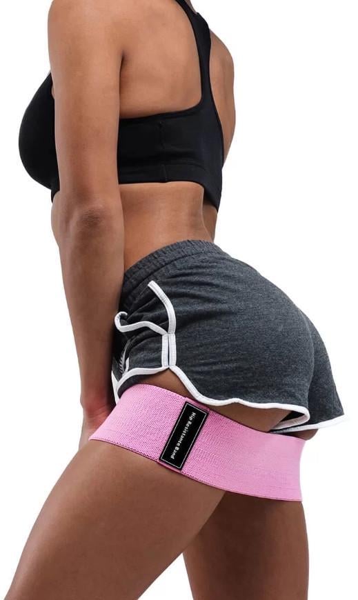 Набор тканевых фитнес резинок Hip Resistance Band с нагрузкой 8/22/32 кг - фото 7