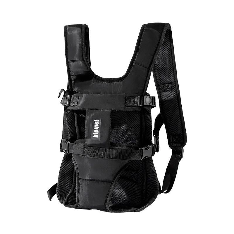 Рюкзак-кенгуру для животных HIPIPET 2410MSDJ964 M Black (32467877)