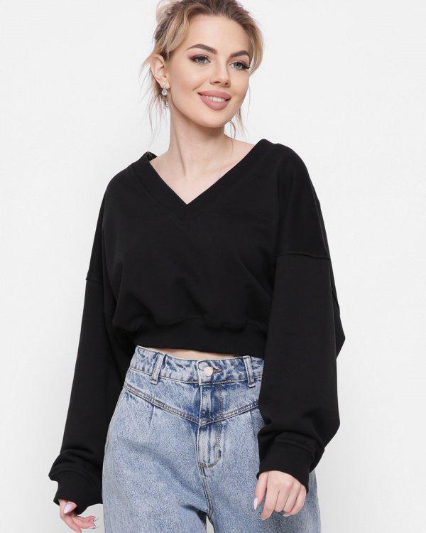 Свитшот Carica 6606-8 L Черный (2000002406662) - фото 5